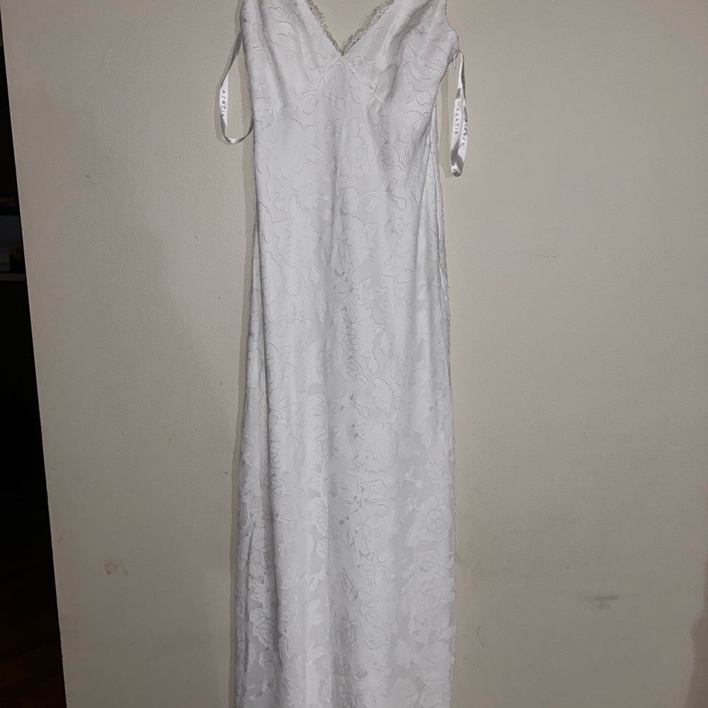 Azazie Tianna lace dress